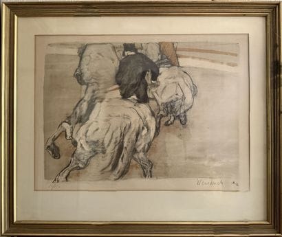 Claude WEISBUCH (1927 - 2014)
Cavalier et...