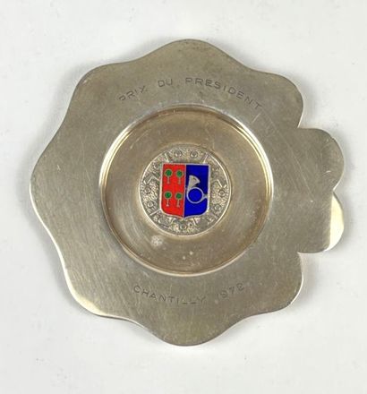 PIERRE MAEGHT
925°/°° silver cup with scalloped...