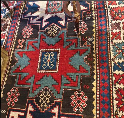 KAZAK
Caucasus
Circa 1870–80
High-pile velvet...