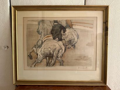 Claude WEISBUCH (1927 - 2014)
Cavalier et...