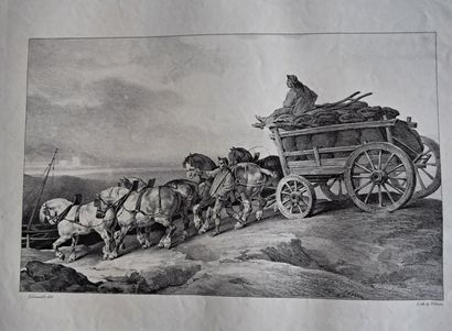 Théodore GERICAULT (1791 - 1824) en collaboration...
