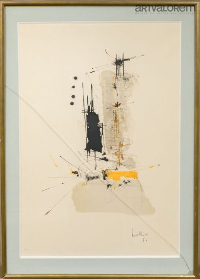 Georges MATHIEU (1921-2012) 