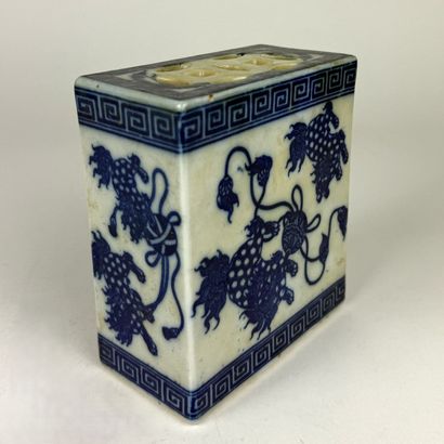 CHINA, 19th–20th century
Opium pillow decorated...