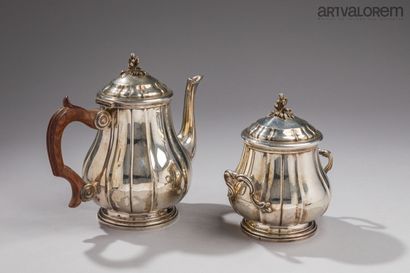 PUIFORCAT Paris 
925 °/°° silver pitcher...
