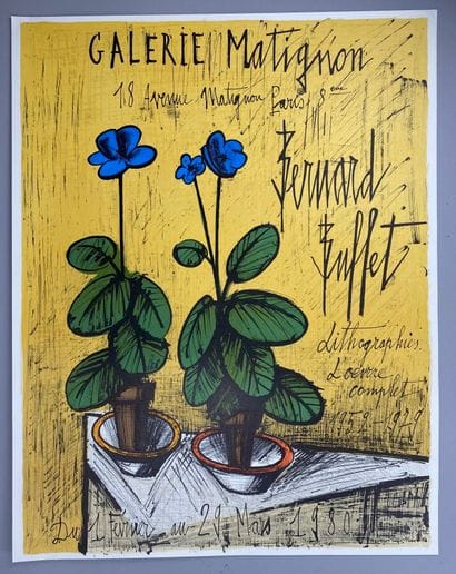 Bernard BUFFET (1928-1999) (D'après)- MOURLOT...