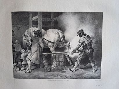 Théodore GERICAULT (1791 - 1824) en collaboration...