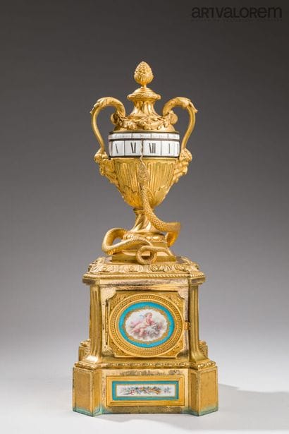A clock known as the “clock with rotating...