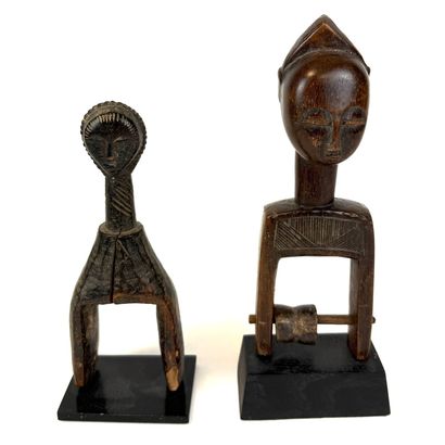 BAOULÉ, Ivory Coast
Set of two pulleys with...