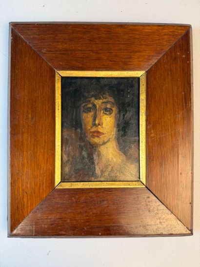 ECOLE DU DEBUT DU XXe siècle
Portrait de...