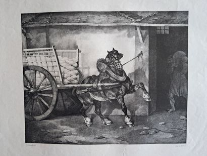 Théodore GERICAULT (1791 - 1824) en collaboration...