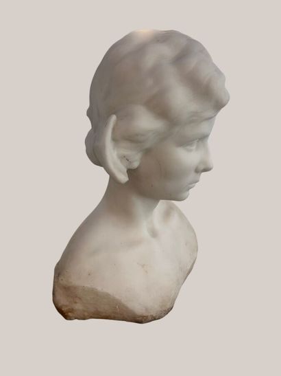 Philippe WOLFERS (1858–1929)
Bust of a Woman,...