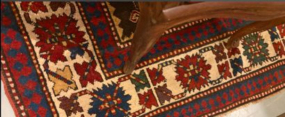 KAZAK
Caucasus
Circa 1870–80
High-pile velvet...