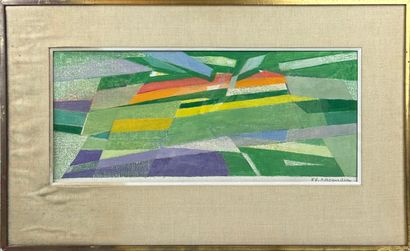 André BEAUDIN (1895-1979)
Sans titre, 
Huile...