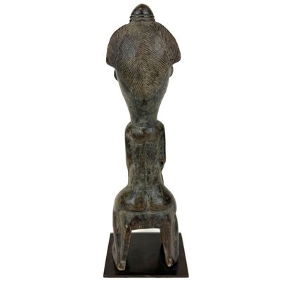 BAOULÉ, Ivory Coast
Large loom pulley. Female...