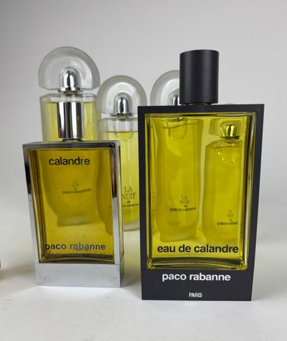 PACO RABANNE (Années 1970-1990)
Lot comprenant...
