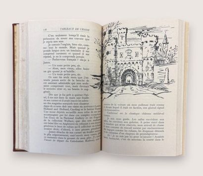LOT DE LIVRES SUR LA CHASSE 
Joseph OBERTHUR
Chasses...