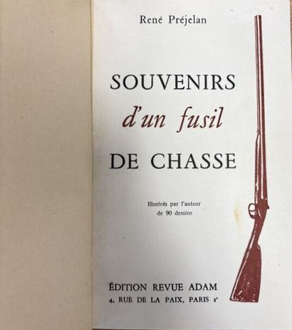 LOT DE LIVRES SUR LA CHASSE 
Joseph OBERTHUR
Chasses...