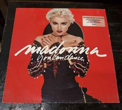 Lot de Vinyles 33 tours comprenant : Madonna,...