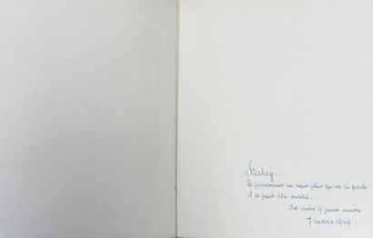 Georges DAMOUGEOT-PERRON
D'un Stalag, Editions...