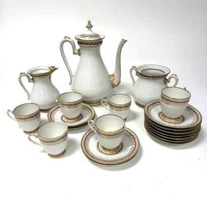 LIMOGES H.T - Circa 1930 
Service à thé en...