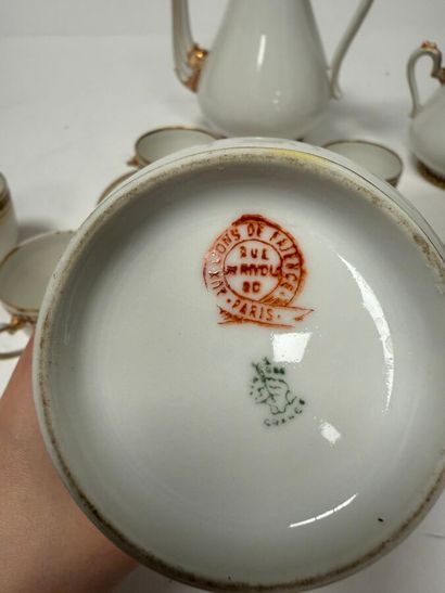 LIMOGES H.T - Circa 1930 
Service à thé en...