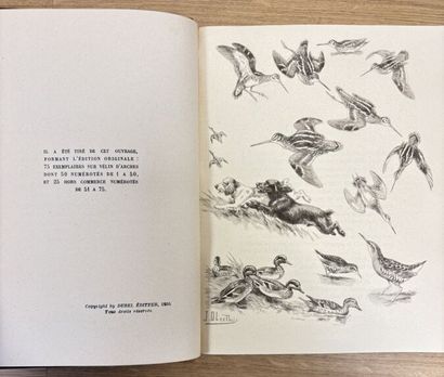LOT DE LIVRES SUR LA CHASSE 
Joseph OBERTHUR
Chasses...