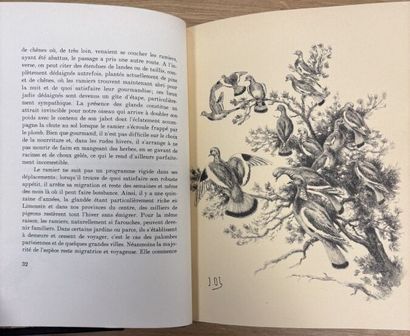 LOT DE LIVRES SUR LA CHASSE 
Joseph OBERTHUR
Chasses...