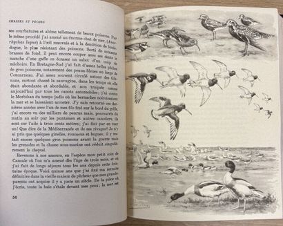 LOT DE LIVRES SUR LA CHASSE 
Joseph OBERTHUR
Chasses...