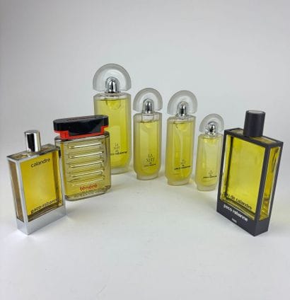 PACO RABANNE (Années 1970-1990)
Lot comprenant...