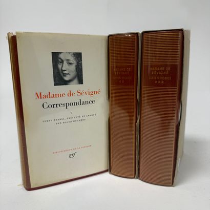 LA PLÉIADE 
Madame de Sévigné, Correspondance,...