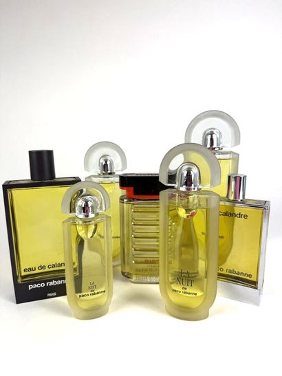 PACO RABANNE (Années 1970-1990)
Lot comprenant...