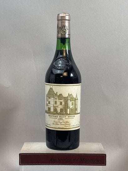 1 Bouteille, Château HAUT BRION 1981 - 1er...
