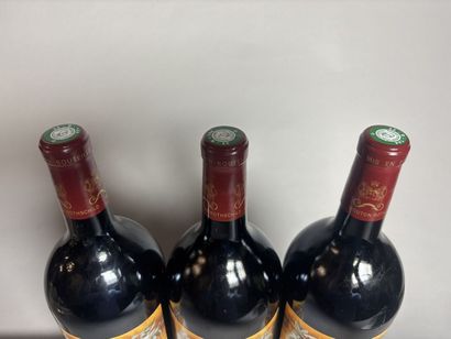 3 Magnums, Château MOUTON ROTHSCHILD 1987...