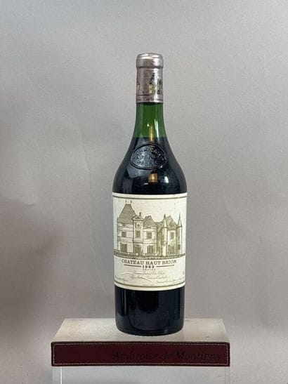 1 Bouteille, Château HAUT BRION 1983 - 1er...