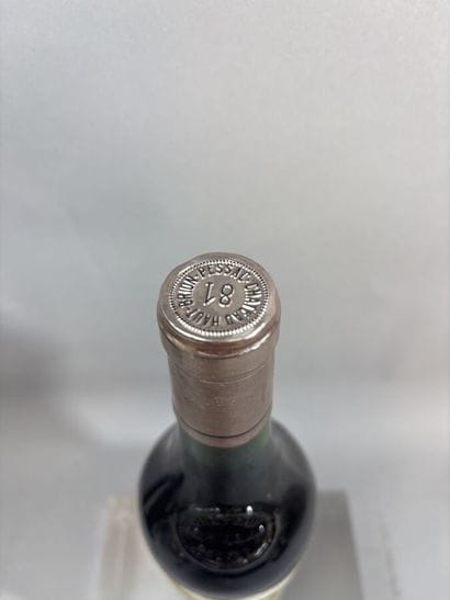 1 Bouteille, Château HAUT BRION 1981 - 1er...