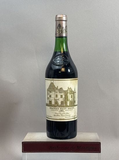1 Bouteille, Château HAUT BRION 1981 - 1er...