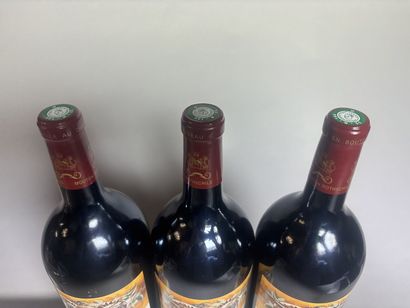 3 Magnums, Château MOUTON ROTHSCHILD 1987...