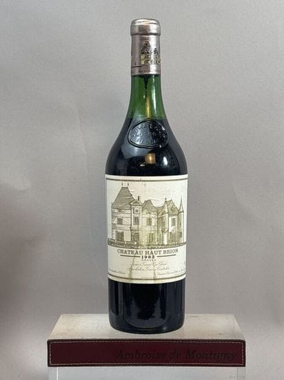 1 Bouteille, Château HAUT BRION 1983 - 1er...