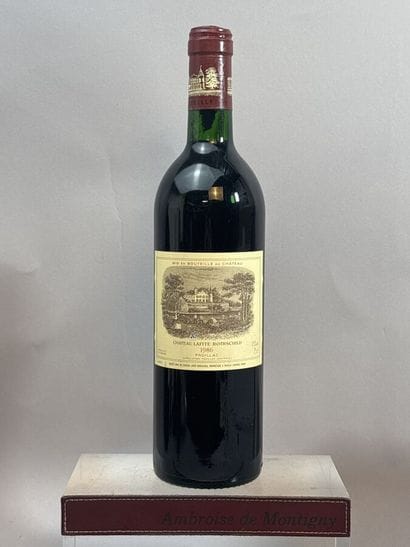 1 Bouteille, Château LAFITE ROTHSCHILD 1986...