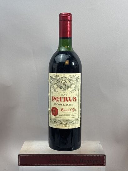 1 Bouteille, PETRUS 1987 - Pomerol 
Étiquette...