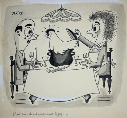 DROPY, Jacques. 
“My God! They’ve cut off...