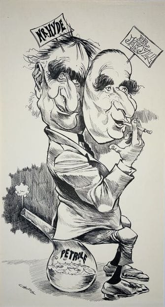 CABROL, Michel. 
OIL - Mr. Hyde / Dr. Jekyll...