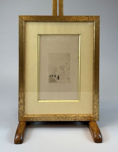 [SET OF ENGRAVINGS]
A set of three framed...