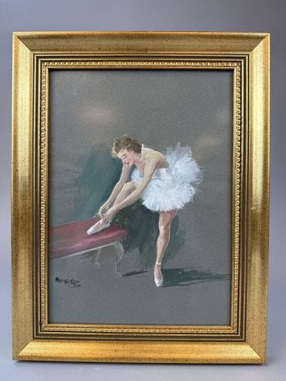 Zygmunt MENKES (1896–1986) 
Ballerina,
Watercolor...