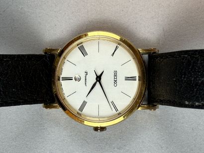 [WATCHES]
Lot includes:
- SEIKO, silver plated...