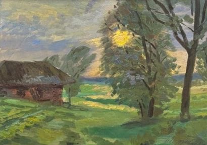 Konrads Aleksandrs UBANS (1893–1981) 
Landscape...