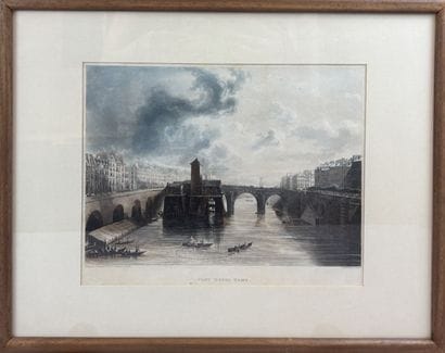 [SET OF ENGRAVINGS]
Set of 3 intaglio engravings...