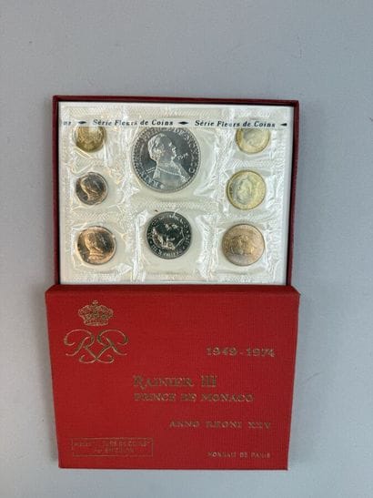 [COINS]
Three Rainier III boxes, issued by...