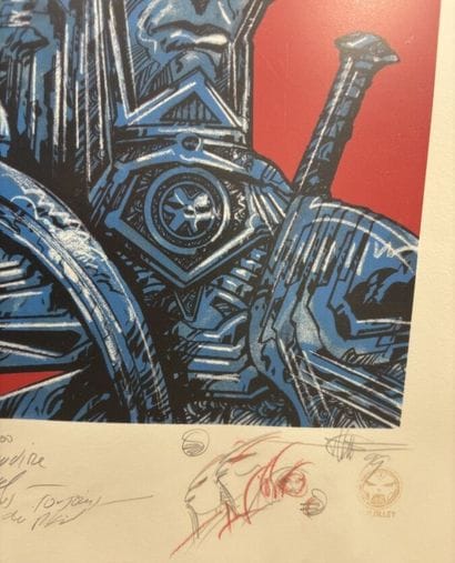 Philippe DRUILLET (Born in 1944)
Untitled,...