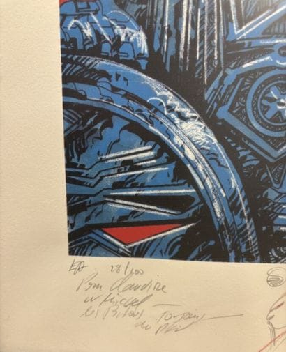 Philippe DRUILLET (Born in 1944)
Untitled,...